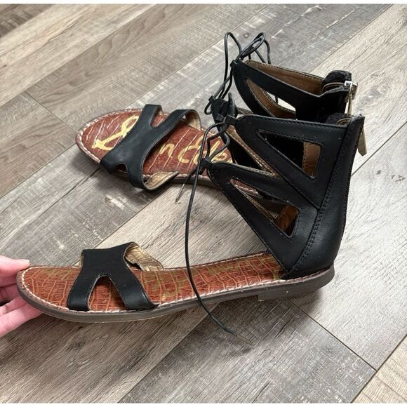 Sam Edelman black Gwenna gladiator sandals - Picture 2 of 5